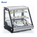 105L Chiller Glass Door Bakery Countertop Display Cabinet Cake Showcase